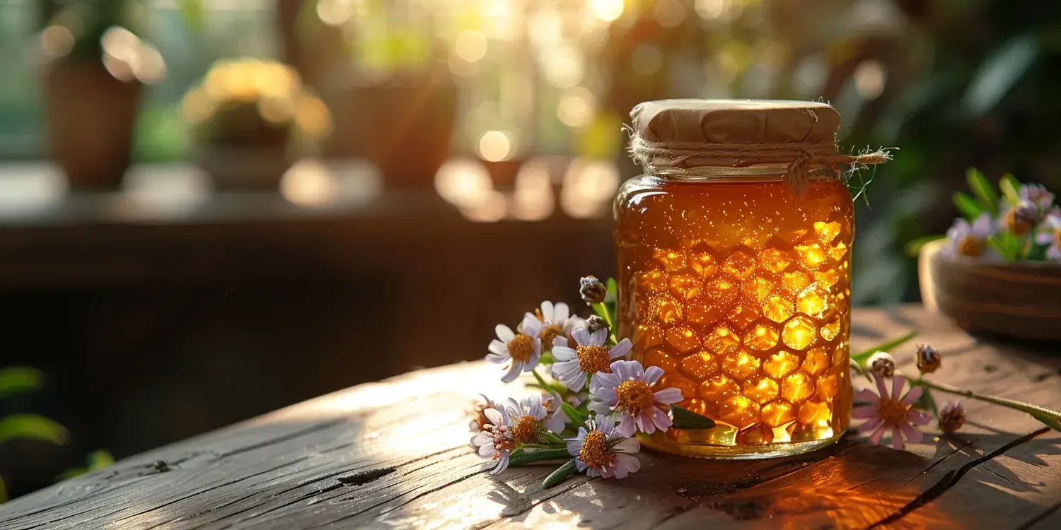 Pszczele produkty z syropu cukrowego