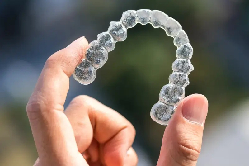Czy można pić w nakładkach Invisalign?