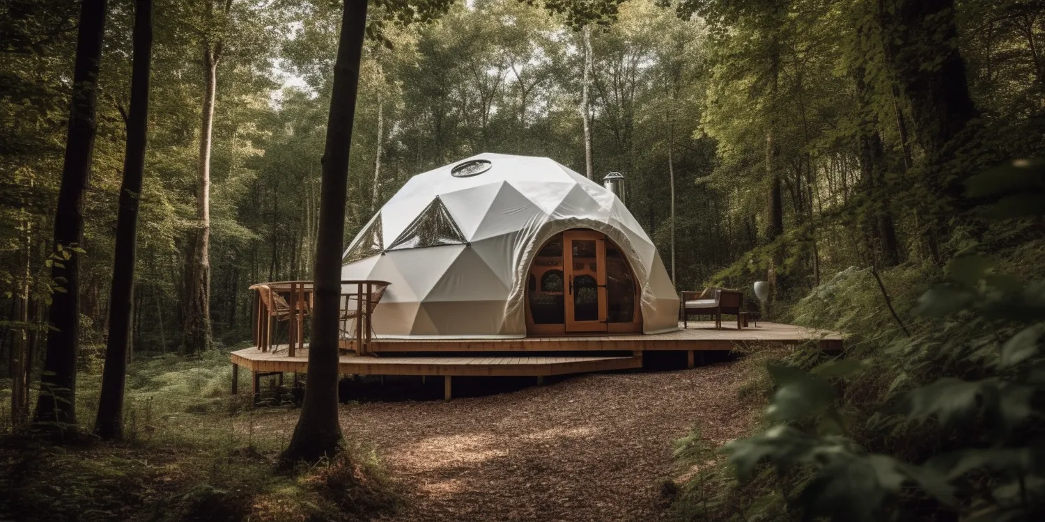 Namiot sferyczny glamping