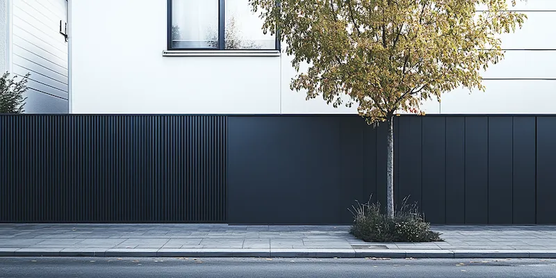 Modernzäune aus Polen