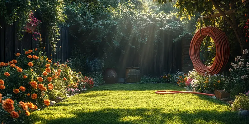 Jak ukryć wąż ogrodowy?