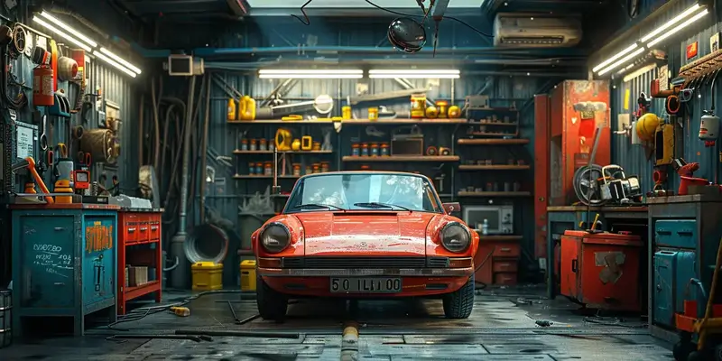 Na jaki kolor pomalować warsztat samochodowy?